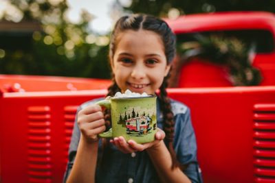 Image showing  Beary Green Design Ceramic Coffee Mug, 15 oz., CC-004G