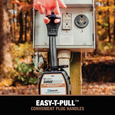 Image showing  50 Amps Portable Surge Protector With Fault Indicator, 34951