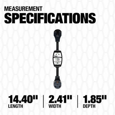 Image showing  Surge Guard 30 Amps Portable Surge Protector, 44260