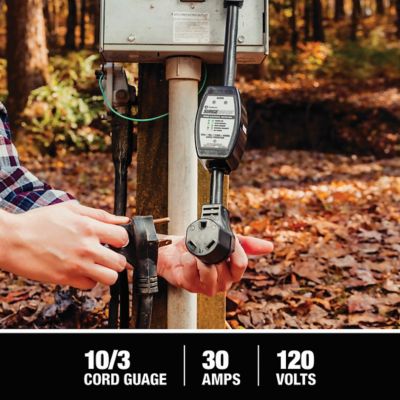 Image showing 6 th Southwire Surge Guard 30 Amps Portable Surge Protector, 44260