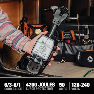 Image showing  Surge Guard 50 Amps Portable Surge Protector, 44290