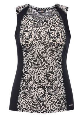 Soft White Posh Paisley