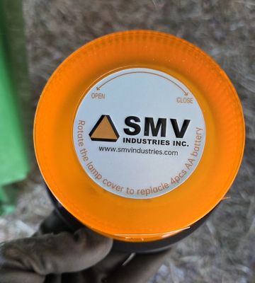 Image showing 2 th SMV Industries Amber Beacon LED Strobe Safety Light