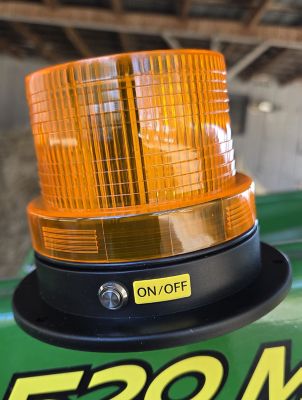 Image showing 4 th SMV Industries Amber Beacon LED Strobe Safety Light