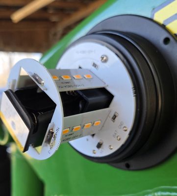 Image showing 5 th SMV Industries Amber Beacon LED Strobe Safety Light