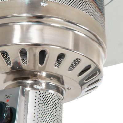 Image showing 8 th Nuu Garden 46,000 BTU Stainless Iron Heater