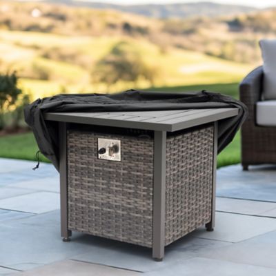 Image showing  All-Weather Protective Fire Pit Cover
