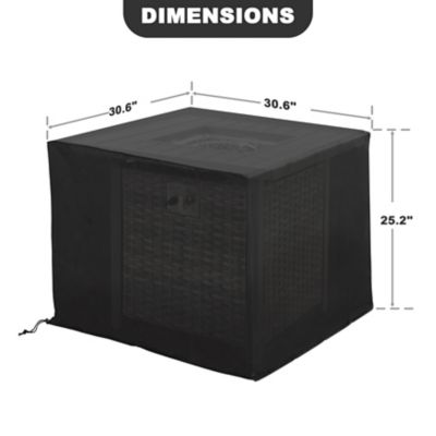 Image showing 5 th Nuu Garden All-Weather Protective Fire Pit Cover