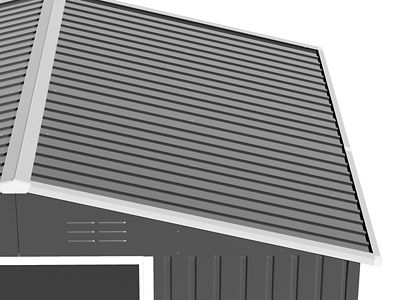 Image showing 8 th Nuu Garden 8 X 10ft. Storage Tool Shed With Sliding Doors