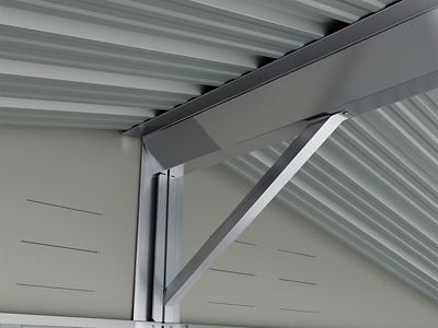 Image showing 9 th Nuu Garden 8 X 10ft. Storage Tool Shed With Sliding Doors