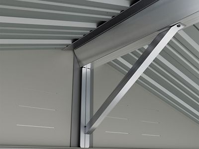 Image showing 9 th Nuu Garden 6 X 4ft. Storage Tool Shed With Sliding Doors