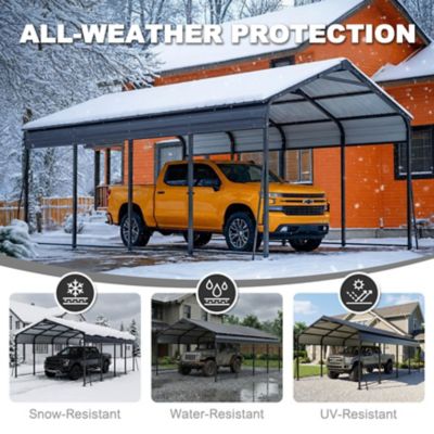 Image showing  Strong Steel Carport