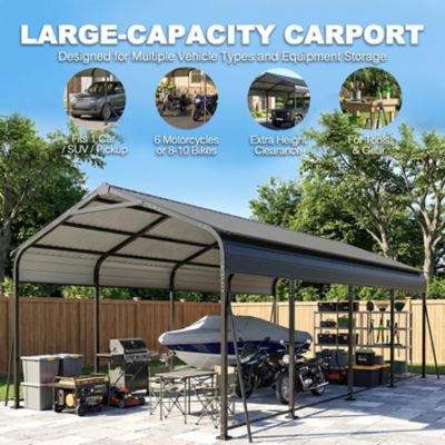Image showing  Strong Steel Carport