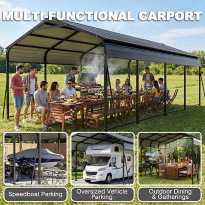 Image showing  Strong Steel Carport