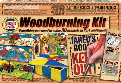 Classic Crafts Deluxe 3D Woodburning Kit