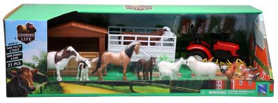 Country Life Farm Animal Deluxe Set