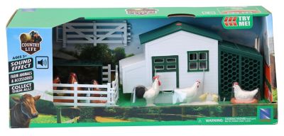 Country Life Chicken Coop Set with Sound