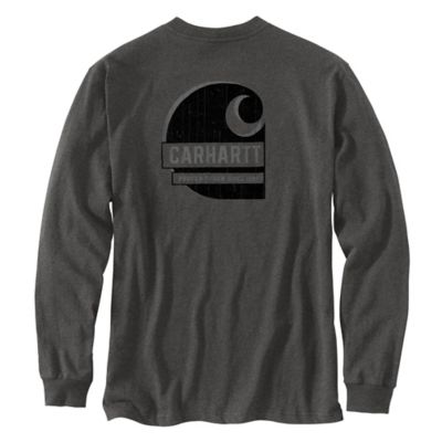 Carhartt Men's Irvine Relaxed Tough C Long-Sleeve T-Shirt