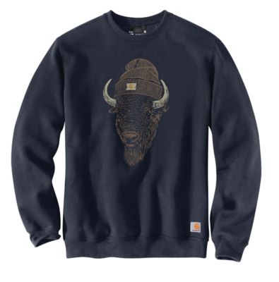 Carhartt Sawyer Bison Crewneck Sweatshirt