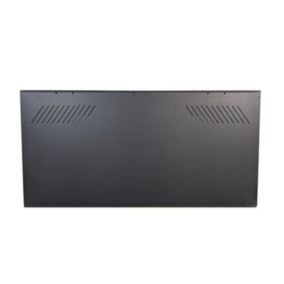Image showing 7 th Reptile Kages 4 x 2 x 2ft. Premium PVC Reptile Enclosure Black with 9 in. Square Top Screen and Side Vents