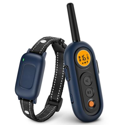 PATPET 2000 ft. IPX7 Black green Dog Training Collar