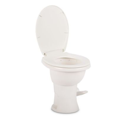 Image showing  410 Series Standard Profile Toilet with 18 in. Seat Height, Slow Close Round Seat, White, 9610008259