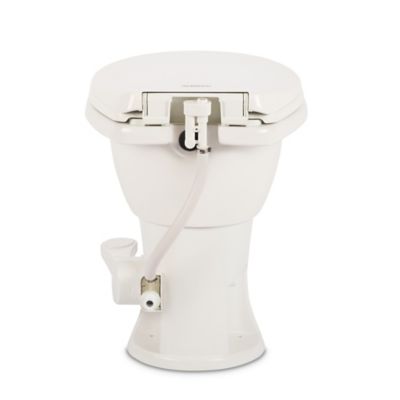 Image showing  410 Series Standard Profile Toilet with 18 in. Seat Height, Slow Close Round Seat, White, 9610008259