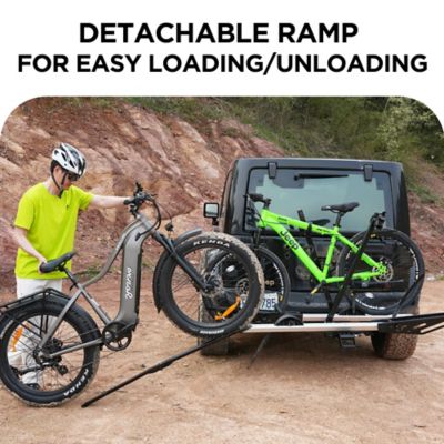 Image showing  100 lb. Capacity Foldable Loading Ramp for E-Bikes