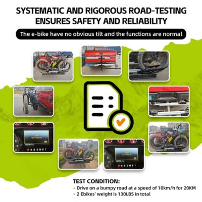 Image showing 6 th Vantana 200 lb. Hitch Mount Bike Rack with Ramp