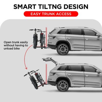 Image showing  2-Bike Hitch E-Bike Rack with Ramp