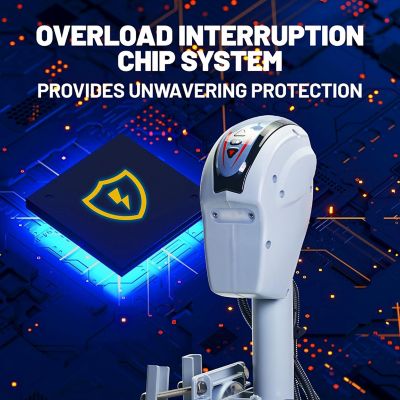 Image showing 6 th Uriah Products 1500 lb. Capacity Electric Marine Jack