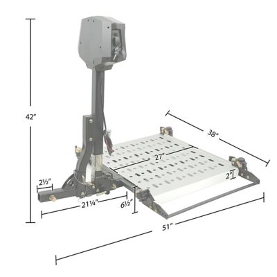 Image showing 9 th Vantana Electric Wheelchair Scooter Carrier with Automatic Lift