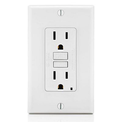 Leviton 15A-125V Self Test GFCI, 3 pk., White