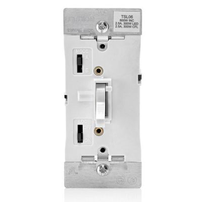 Leviton Toggle Dimmer, White