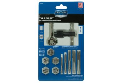 Century Drill & Tool 12 pc. Metric Tap & Die Set