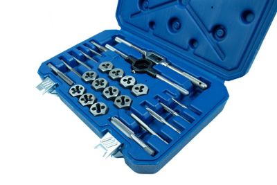 Image showing  24 pc. Metric Tap & Die Set