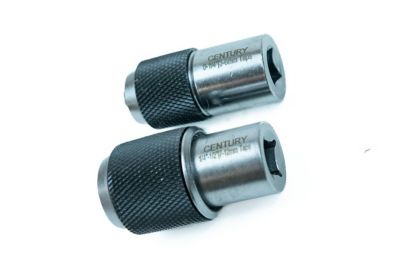 Image showing 8 th Century Drill & Tool 2 pc. Adjustable Tap Socket Set