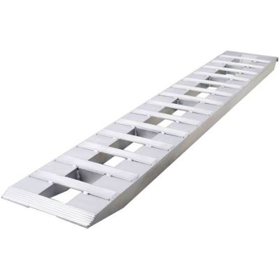 Image showing  84 in. x 14 in. 6600 lb. Heavy-Duty Loading Ramps 2 pk., Silver