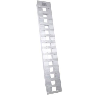 Image showing  84 in. x 14 in. 6600 lb. Heavy-Duty Loading Ramps 2 pk., Silver