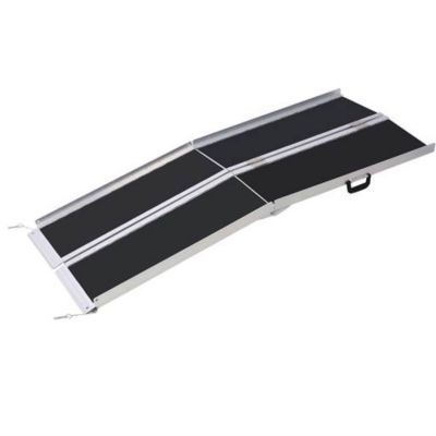 Image showing  4 ft. Foldable Wheelchair Ramp 600 lb. Capacity