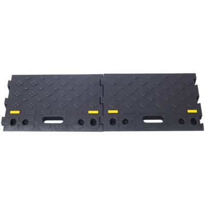 Image showing  4 in. High Portable Automotive Curb Ramp 6600 lb. Capacity, 2 pk.
