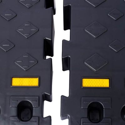 Image showing 8 th TMB 4 in. High Portable Automotive Curb Ramp 6600 lb. Capacity, 2 pk.