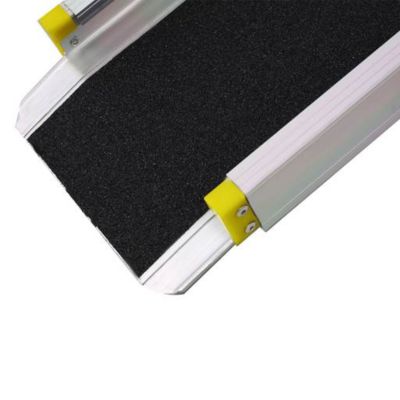 Image showing 9 th TMB 7 ft. Adjustable Wheelchair Telescoping Track Ramps, with Bag