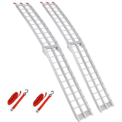 Image showing  7.5 ft. Aluminum Loading Ramps, 1500 lb. Capacity Per Pair, Silver