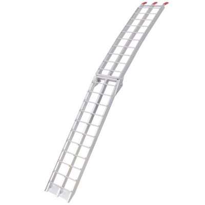 Image showing 8 th TMB 7.5 ft. Aluminum Loading Ramps, 1500 lb. Capacity Per Pair, Silver