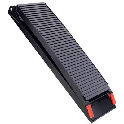 Image showing  80 x 12 in. Aluminum Portable Loading Ramps 1500 lb. Capacity 2 pc., Black