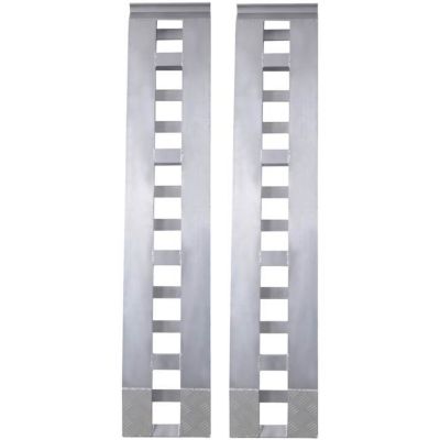 Image showing  72 in. x 14 in. 6600 lb. Heavy-Duty Loading Ramps, 2 pk., Silver