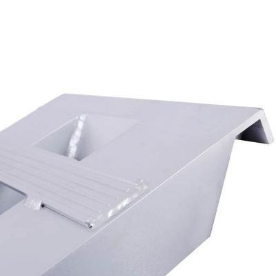 Image showing 6 th TMB 72 in. x 14 in. 6600 lb. Heavy-Duty Loading Ramps, 2 pk., Silver