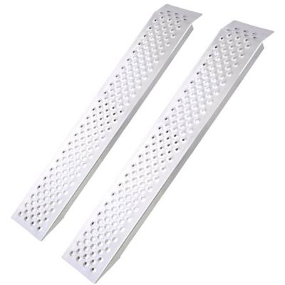 TMB 4 ft. Aluminum Outdoor Loading Ramps 880 lb. Capacity, 2 pk.