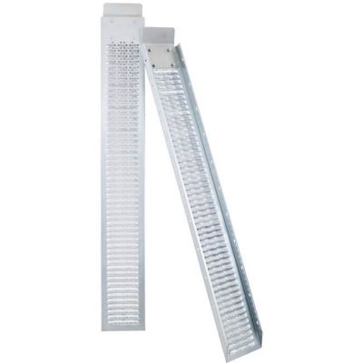 Image showing  66 in. Loading Ramps 960 lb. Capacity, 2 pk. with 2 pc. Tie Straps & 1 Pair Gloves